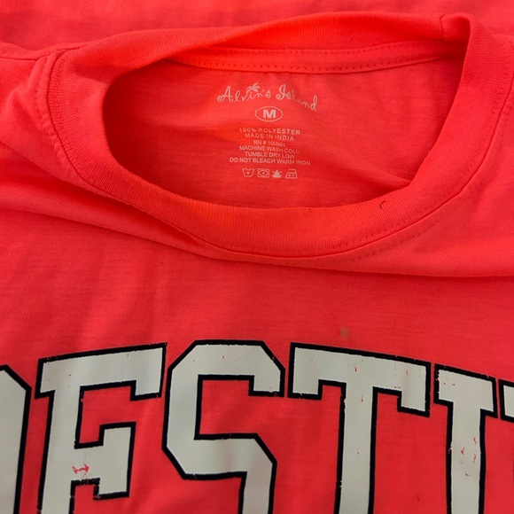 Neon Pink Destin Fl Muscle Tank Size Medium - Picture 3 of 3